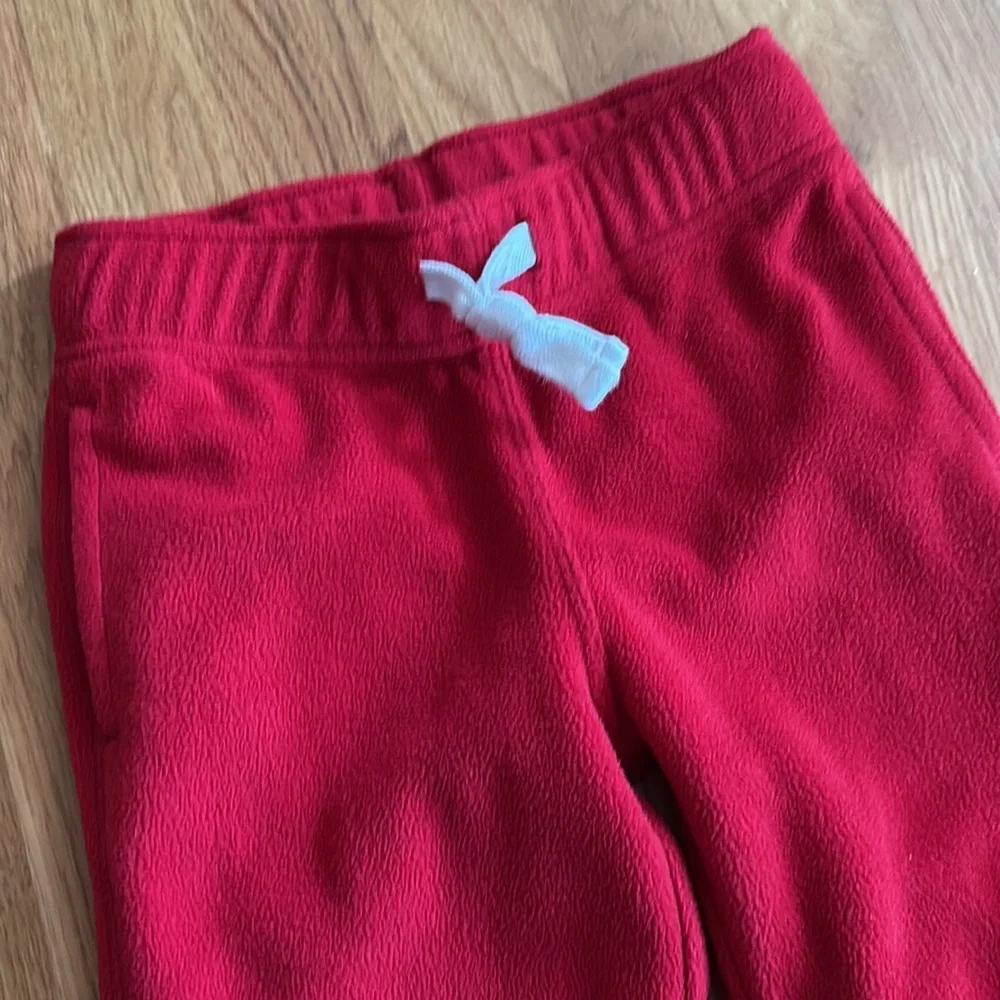 4T Gymboree Red Fleece Sweatpants